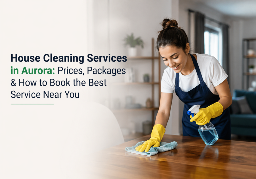 Same-day house cleaning service in Aurora by Maid You Look professionals