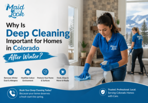 deep cleaning services Colorado home after winter