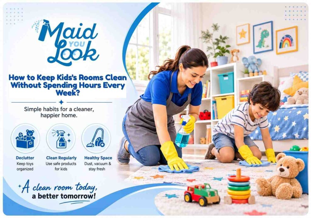 How to Keep Kids' Rooms Clean Without Spending Hours Every Week?